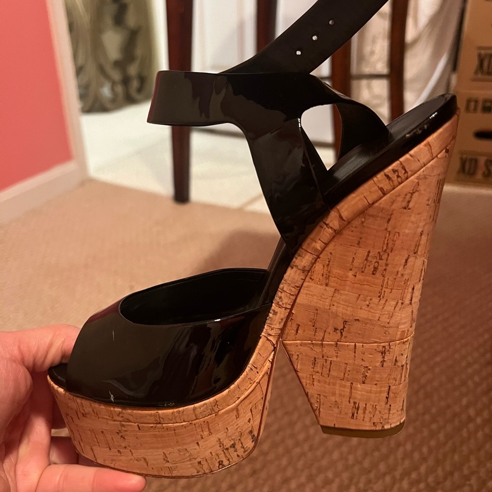 Giuseppe Zanotti Wedge Heel Black